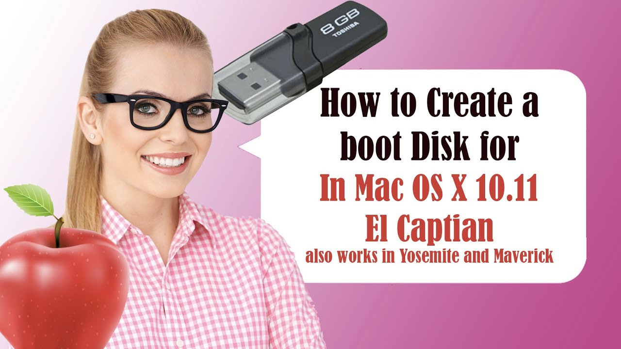 make a bootable usb for mac os x el capitan